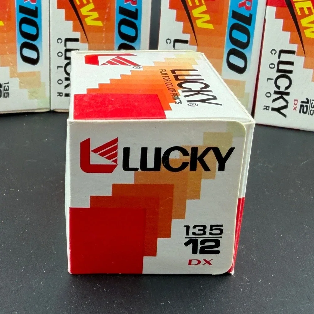 Lucky Color GBR 100: 35mm Film, DX 135-12, ISO 100, C-41 Process, Lot of 7, NEW